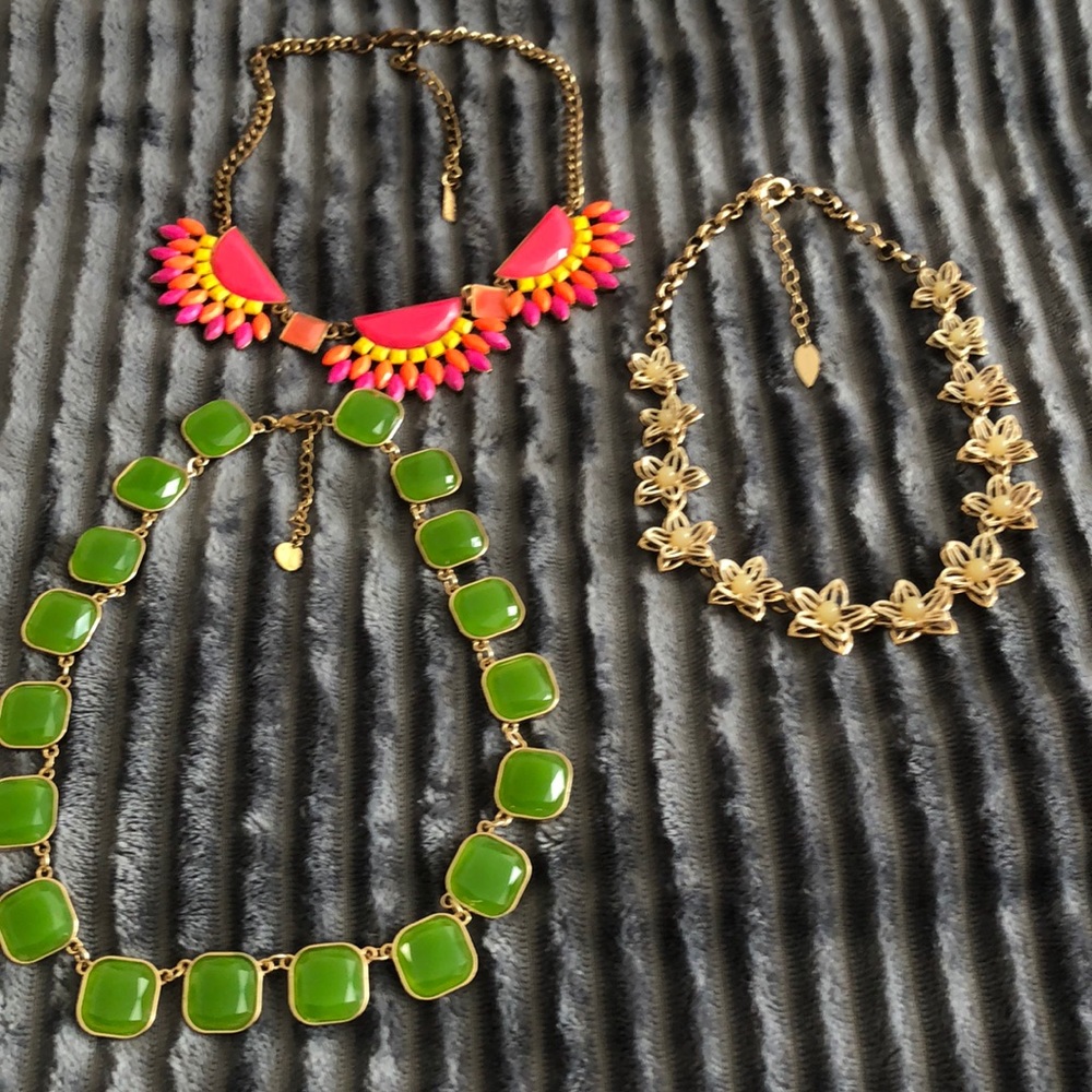 2 Statement Necklace Talbots Mika Coldwater Creek